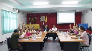 ประชุมคณะกรรมการช่วยเหลือประชาชน องค์การบริหารส่วนตำบลห้วยขะยุง ครั้งที่1/2568