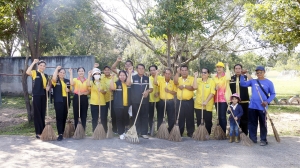กิจกรรมบำเพ็ญสาธารณะประโยชน์ โรงเรียนบ้านห้วยขะยุง (คุรุพานิชวิทยาคาร)
