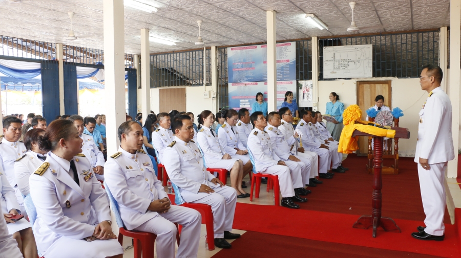 ร่วมพิธีอันเชิญเงินขวัญถุงพระราชทานกองทุนแม่ของแผ่นดิน บ้านเกษตรสมบูรณ์ หมู่ที่ 13 ตำบลห้วยขะยุง