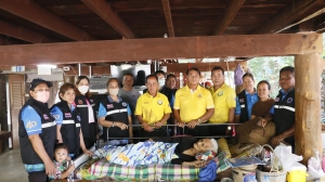 ลงพื้นที่เยี่ยมผู้ป่วยตำบลห้วยขะยุงเดือนตุลาคม 2567