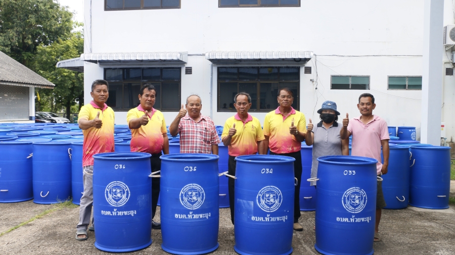 ส่งมอบถังจัดเก็บขยะ ครั้งที่2
